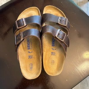 Birkenstock Arizona oiled leather habana sz. 38/ 7/7.5